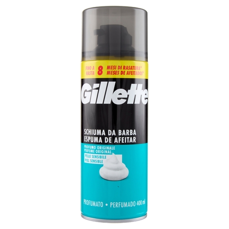 Gillette Schiuma da Barba Pelle Sensibile 400 ml